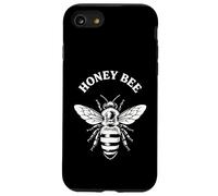 Honey Bee Vintage Insecte Nature Illustration Design Coque pour iPhone SE (2020) / 7/8