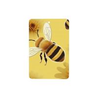 Honey Bee2 Lot de 6 désodorisants de voiture amusants à suspendre pour voiture - Mignon et durable - Décoration à suspendre - Cadeau - Accessoires de décoration d'intérieur pour homme et femme
