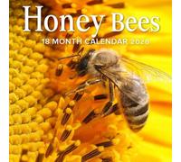 Honey Bees 18 Month Calendar 2026: Featuring Stunning Bee Photography and Nature Scenes