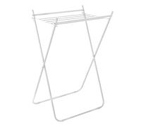 Honey-Can-Do Easy Fold Étendoir à Linge Pliable en métal Blanc, 18 kg