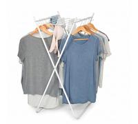 Honey-Can-Do Easy Fold Étendoir à Linge Pliable en métal Blanc, 18 kg