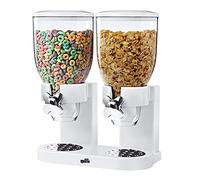 Honey Can Do KCH06123 Indispensable Distributeur Double Original Plastique Blanc/Chrome 16,03 x 33,02 x 41,4 cm