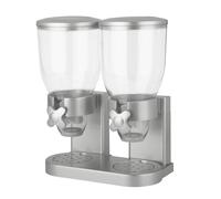 Honey Can Do KCH06124 Indispensable MD Distributeur Double Original Plastique Argent 20,96 x 35,23 x 41,4 cm