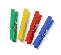 Honey Can Do, Lot de 100 Pinces à Linge colorées en Plastique