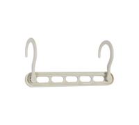 Honey-Can-Do Lot de 20 cintres Pliables en Plastique Blanc HNG-09214