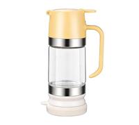 Honey Dispenser | 300ml With Handle Detachable Press | Pancake Syrup Dispenser Container- Glass Honey Bottles Liquid Containers | For Home Kitchen Restaurant Pantry Oil Water Coffee Tea Milk Syrup
