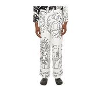 Honey Fucking Dijon - Pantalons - Homme - Pantalons - Blanc - Taille: S