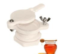Honey Gate - Extracteur de miel - Seau - Valve en plastique solide - Filetage à vis étanche avec joint sûr - Valve de débit de miel pour atelier, cuisine, salle à manger