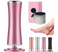 Honey Glow Pied, Glow Pied, Rape Pieds Électrique Avec 60 Tampons Glide Pour Éliminer Efficacement Et Sans Douleur Les Callosités, Pour Femmes Hommes Pédicures (Rose Foncé)