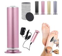Honey Glow Pied,Honey glow Kit Beauté Pieds,Glow Ponceuse Pied Electrique PéDicure Professionnel, Comprend 60 Tampons Exfoliants De Rechange (Rose)