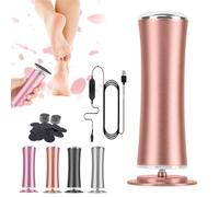 Honey Glow Pied, Mielle Glow Pied, Honeyglow Kit Beauté Pieds, Rape Electrique Ponceuse Pieds de callosités Avec 60 Disques De Papier Pour Femmes Hommes Pédicures (Or)