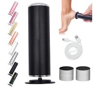 Honey Glow Pied Mielle Ponceuse Pied Kit Beaute Pieds Électrique. 60 Tampons Exfoliants pour Éliminer les Peaux Mortes, Callosités et Peau Gercée, Sans Douleur, Hommes Femmes Pédicure (B-6)
