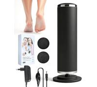 Honey Glow Pied, Râpe à Pieds Électrique, 60 Disques De Ponçage Remplaçables, Soin Des Pieds Doux & Efficace Pour Femme, Élimine Callosités Et Peau Morte À La Maison (Noir)