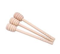 Honey Honey Dripper Stirming tige 24pcs Wood Honey Drizzler Stick Kitchen Tools Gadgets For Irzzing Honey Sirop Jam on Bread Biscuits (Nuage fluide de 15 cm)