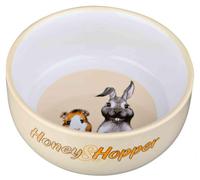 Trixie Honey and Hopper Bol en Céramique, 11 cm