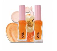 Honey Infused Hydrating Lip Oil, Nourishing Lip Moisturizer, Hydrating Lip Lightening Honey Lip Oil, Shiny Transparent Lip Gloss Plumping, for Dry Lips (02#)