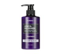 KUNDAL Honey & Macadamia Cherry Blossom soin hydratant intense pour cheveux abîmés 500 ml