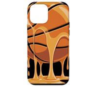 Honey Melt Gloss Graphic Ballon De Basket Drip Art Urbain Coque pour iPhone 12 Mini