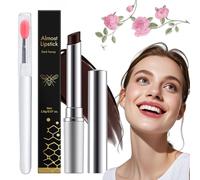 Honey Noir Pink Honey Lipstick, Moisturizing Lipstick Makeup Lip Care for Repairing Dry Lips (1PC-Black)