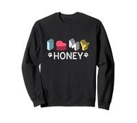 Honey Pet Lover Nom personnalisé pour Chien Sweatshirt
