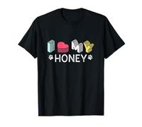 Honey Pet Lover Nom personnalisé pour Chien T-Shirt