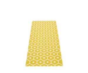 Honey Plastique Tapis 70x160 cm Pappelina Moutarde-Vanille - 7340020404994