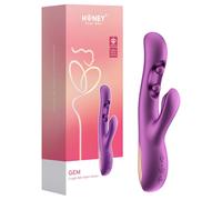 Honey Play Box Gem - vibromasseur intelligent à perles pour point G et clitoris (violet)