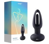 Honey Play Box Snuggy - vibromasseur anal langue stimulante - silicone noir
