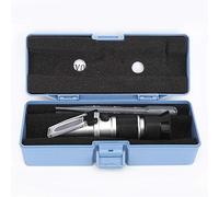 Honey Refractometer, Brewing Hydrometers Sugar Meter Tester for Automatic Temperature Compensation Beer Brewing Equipment