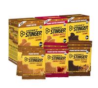 Honey Stinger Lot varié de gaufres au beurre d'arachide bio (6 par saveur), collations énergétiques Stroopwafel pour l'exercice, l'endurance et la performance, la nutrition sportive à la maison et