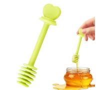 Honey Stirrer - Honey Dipper | Portable Honeyy Spoon, Kitchen Utensils For Honeyy Lovers, Spoon Dipper For Travel, Fun, Men & Women, Kitchen Gadgets For Home Use, Coffee Server