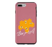 Honeybee Be Yourself Citation de Ruche Jaune Coque pour iPhone 7 Plus/8 Plus