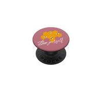 Honeybee Be Yourself Citation de Ruche Jaune PopSockets PopGrip Adhésif