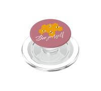 Honeybee Be Yourself Citation de Ruche Jaune PopSockets PopGrip pour MagSafe