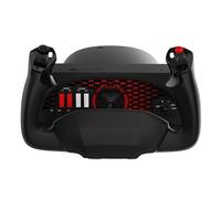 Honeycomb Aeronautical Alpha Flight Controls Yoke & Switch Panel de qualité aéronautique pour simulateurs de vol | Système de contrôle universel pour Simmer, apprentis pilotes et pilotes | pour PC