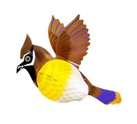 Honeycomb Bird Prop Party Fancy Dress 40cm