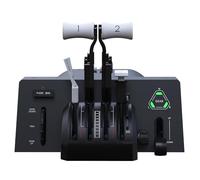 Honeycomb BRAVO THROTTLE QUADRANT LITE - quadrant des gaz compact pour simulation de vol, design épuré, compatible avec MSFS 20/24 [Mac]