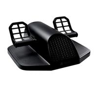 Honeycomb Charlie Rudder Pedals - Flight simulation control for rudder and brakes, adjustable metal pedals, Hall effect sensors, for MS Flight Simulator