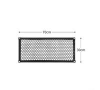 Honeycomb Filet de maintien élastique en nylon pour coffre de voiture SUV Compartiment de rangement pour équipement de camping et poche à suspendre pour les aventures en plein air (petite trompette)