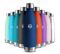 HoneyHolly Bouteille Isotherme, Acier Inoxydable 18/8, Gourde Isotherme, 750ML Sans BPA, Étanche Double Isolation, Gourde Inox pour Le Camping, Les Gymnases, Sports de Plein Air