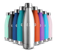 HoneyHolly Bouteille Isotherme, Acier Inoxydable 18/8, Gourde Isotherme, 750ML Sans BPA, Étanche Double Isolation, Gourde Inox pour Le Camping, Les Gymnases, Sports de Plein Air