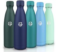 HoneyHolly Bouteille Isotherme, Acier Inoxydable 18/8, Gourde Isotherme, 750ML Sans BPA, Étanche Double Isolation, Gourde Inox pour Le Camping, Les Gymnases, Sports de Plein Air