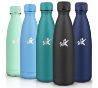 HoneyHolly Bouteille Isotherme, Acier Inoxydable 18/8, Gourde Isotherme, 750ML Sans BPA, Gourde Sport, Étanche Double Isolation, Gourde Inox pour Le Camping, Les Gymnases, Sports de Plein Air