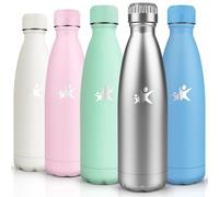 HoneyHolly Bouteille Isotherme, Acier Inoxydable 18/8, Gourde Isotherme, 750ML Sans BPA, Gourde Sport, Étanche Double Isolation, Gourde Inox pour Le Camping, Les Gymnases, Sports de Plein Air