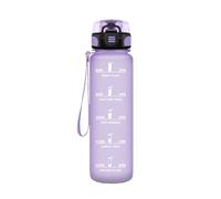 Honeyholly Gourde 1L, Étanche & Réutilisable, Gourde Sport, Motivation avec Filtre, Bouteille, Gourdes, Bouteille d'eau, pour Gym, Enfant, Adulte, École, Bureau, Yoga, Camping
