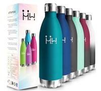 HoneyHolly Gourde Isotherme - 1000ML - Gourde Inox isolé à Double Mur, Gourde Sport sans BPA, Bouteille Isotherme Étanche, Processus de revêtement en Poudre - Pour Boissons Chaudes Et Froides