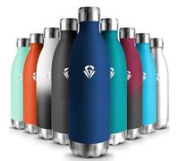 HoneyHolly Gourde Isotherme, 1000ML Sans BPA, Bouteille Isotherme, Acier Inoxydable 18/8, Étanche Double Isolation, Gourde Inox pour Le Camping, Excursion, Sports de Plein Air