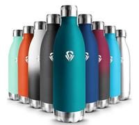 HoneyHolly Gourde Isotherme, 1000ML Sans BPA, Bouteille Isotherme, Acier Inoxydable 18/8, Étanche Double Isolation, Gourde Inox pour Le Camping, Excursion, Sports de Plein Air