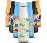 HoneyHolly Gourde Isotherme, 500 ml sans BPA, Bouteille Isotherme, 24h Froid & 12h Chaud, Bouteille d'eau, Étanche, Acier Inoxydable 18/8, Gourde Inox pour Sport, Camping, École