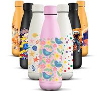HoneyHolly Gourde Isotherme, 500 ml sans BPA, Bouteille Isotherme, 24h Froid & 12h Chaud, Bouteille d'eau, Étanche, Acier Inoxydable 18/8, Gourde Inox pour Sport, Camping, École